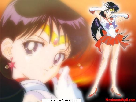 imi place de sailor mars pun o poza personajul preferat