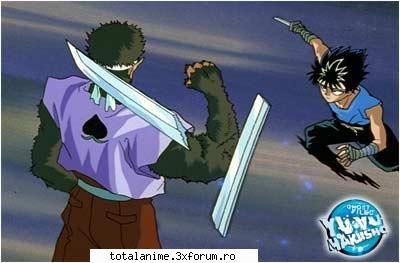 hiei kuwabara, masked fighter, fire apparition whose true origins are unknown. master swordsman, and