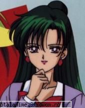 sailor meioh setsuna transforms into sailor pluto. she given specific titles throughout the various