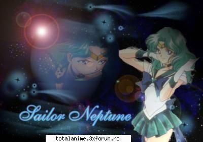sailor kaioh michiru transforms into sailor neptune. she given specific titles throughout the