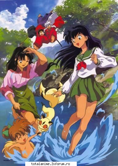 Personajul preferat - inuyasha,kagome,sango,miroku,shippo si kirara - Inuyasha