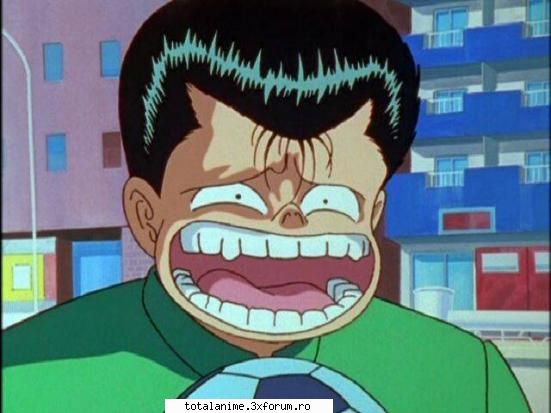Yusuke Urameshi - e dragutz...mai ales cand se stramba - yu yu Hakusho