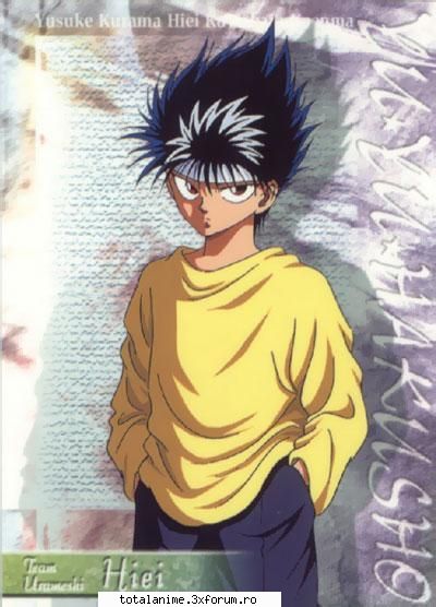 hiei - LOVE-KURAMA/YOKO - yu yu Hakusho