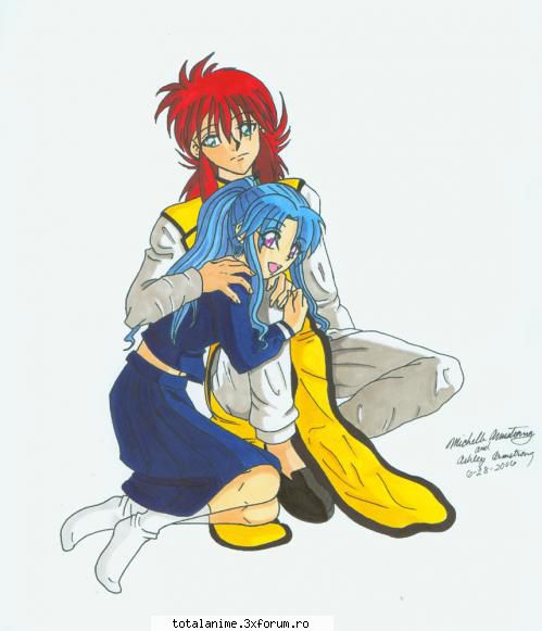 hiei si botan - ehh..nu prea cred,dar Kurama si Botan - yu yu Hakusho