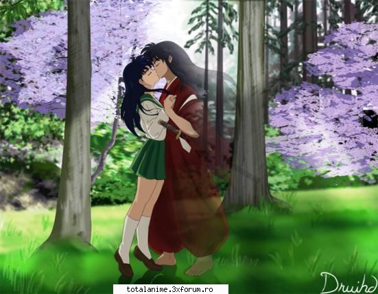 inuyasha&kagome - botan_pink_cat - Inuyasha