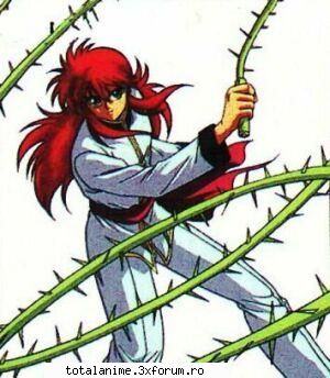 kurama - botan_pink_cat - yu yu Hakusho