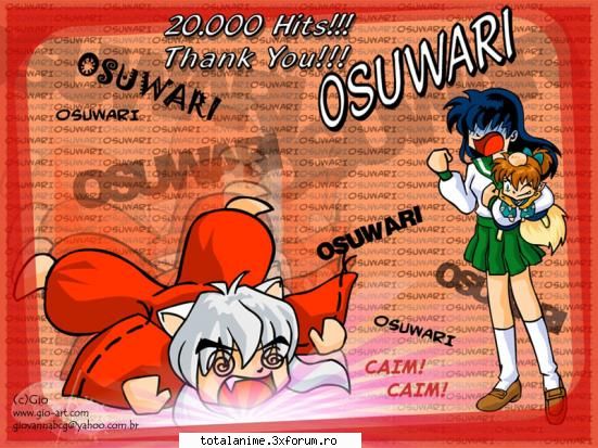 pictures - inuasha&kagome&shippo - Inuyasha